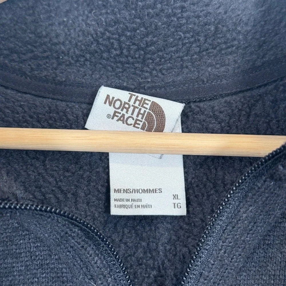 The North Face Black Quarter Zip Sweater XL